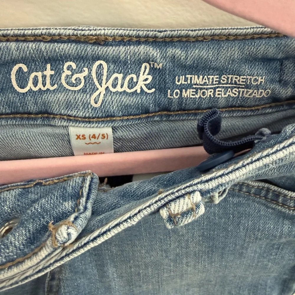 4T/5T Girls 5-Piece Shorts Bundle (Janie&Jack, Cat&Jack, Old Navy, Carters) - Picture 7 of 11